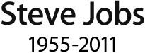 Steve Jobs 1955-2011