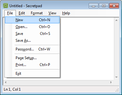 SecretPad Print Screen