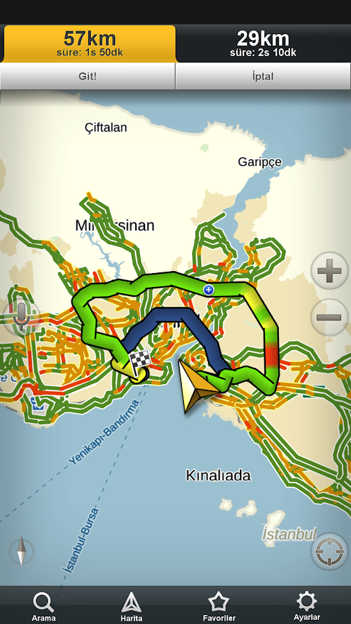 Yandex.Navigasyon - screenshot