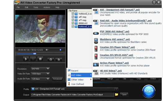 Video Converter Factory Pro Genel Bakış