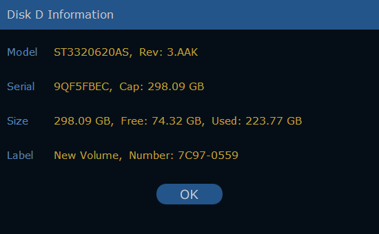 Big Meter Pro - Disk Info