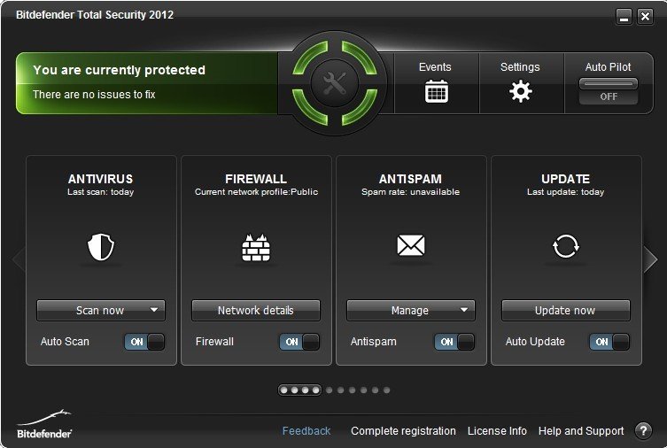 BitDefender Total Security 2012