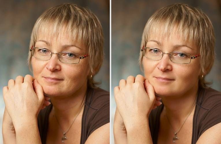 Virtual cosmetic photo editor - skin retouch