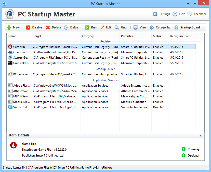 PC Startup Master - Home