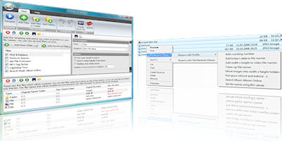 Rename multiple files in one batch with File Renamer Turbo