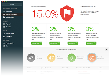 Password Manager - Güvenlik Paneli