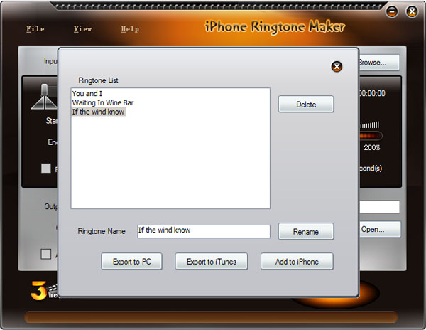 3herosoft iPhone Ringtone Maker