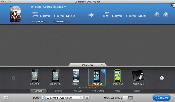 aimersoft mac dvd ripper add