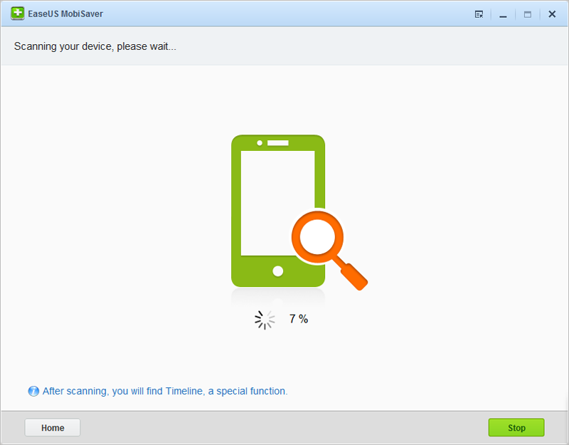 MobiSaver Tarama dosyaları kayıp