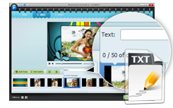 Add Text to Tell the Story Behind Each Scene