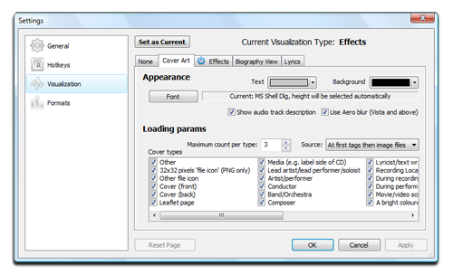 Media Player Morpher - Visualization