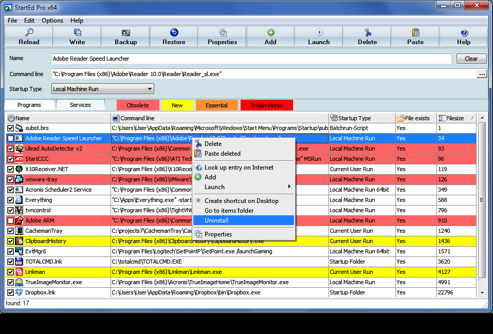 StartEd Programs Section