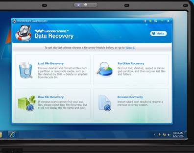 Wondershare Data Recovery feature image
