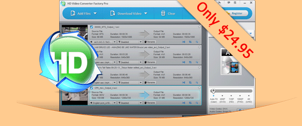HD Video Converter Factory Pro Giveaway