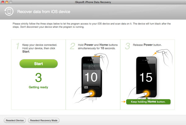 recover data from iPhone