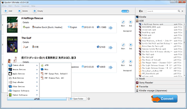 Ultimate kitap DRM Converter