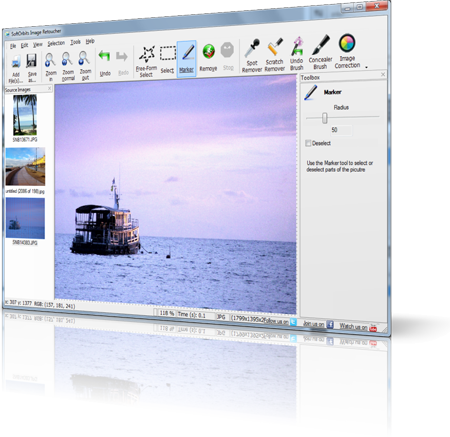 Photo Retoucher Screenshot