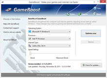 Screeshot GameBoost 2