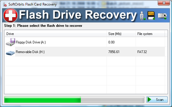 flash direve recovery step 1