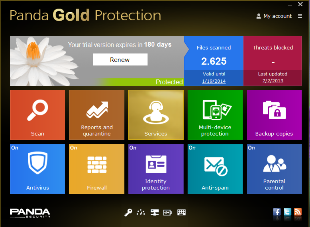 panda gold protection