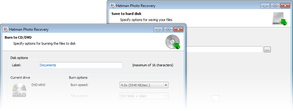 Kurtarma Sihirbazı Dosya