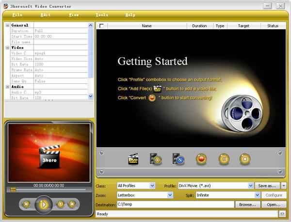 3Herosoft video converter