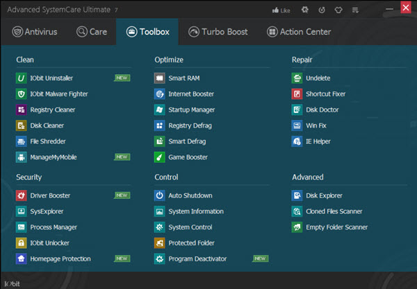 1x1.trans IObit Advanced SystemCare 7 Ultimate 6 Months (100% OFF)