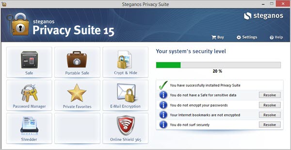 1x1.trans Steganos Privacy Suite 15 (100% OFF)
