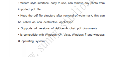 PDF Watermark Remover