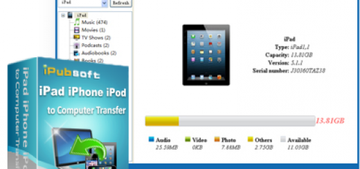 iPubsoft iPad iPhone iPod to Computer Transfer